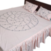 Embroidered Bedsheet King Size - Image 4